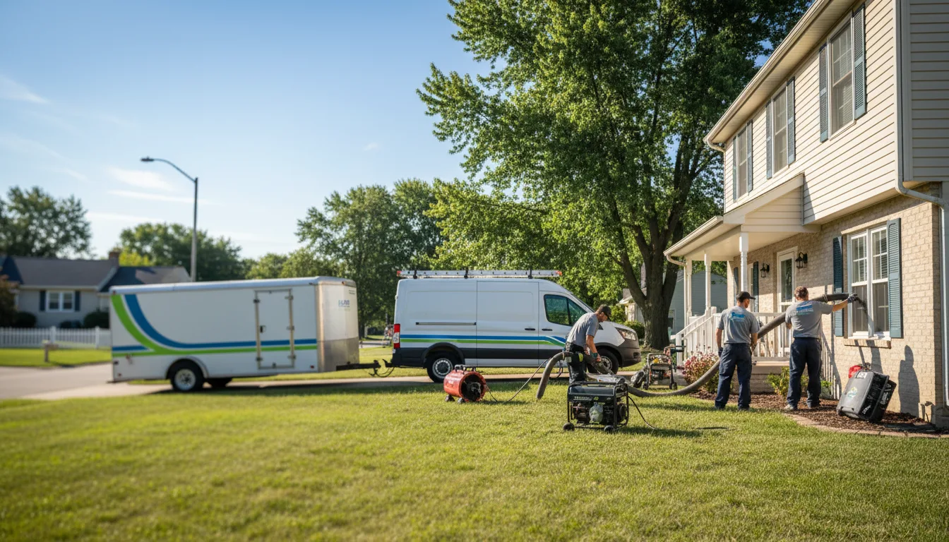 Flooded Basement Restoration And Cleanup With Repair in Gays Mills, WI near me